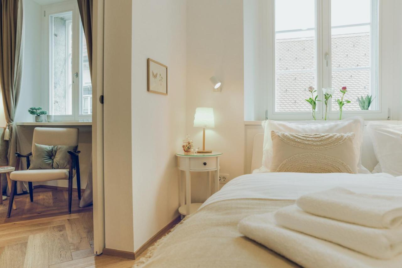 Stylish Apartment In Historical Center Ljubljana Exterior foto