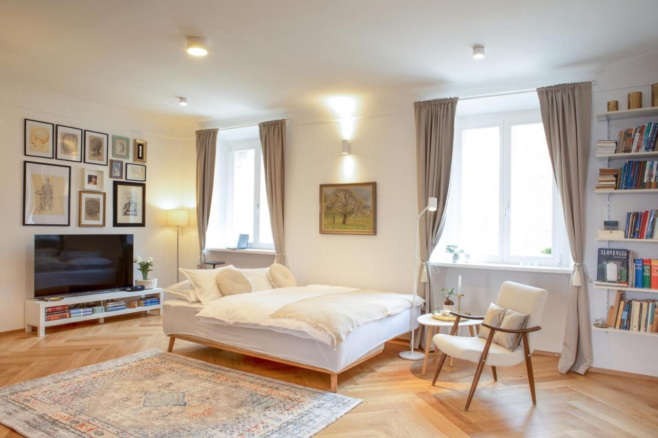 Stylish Apartment In Historical Center Ljubljana Exterior foto
